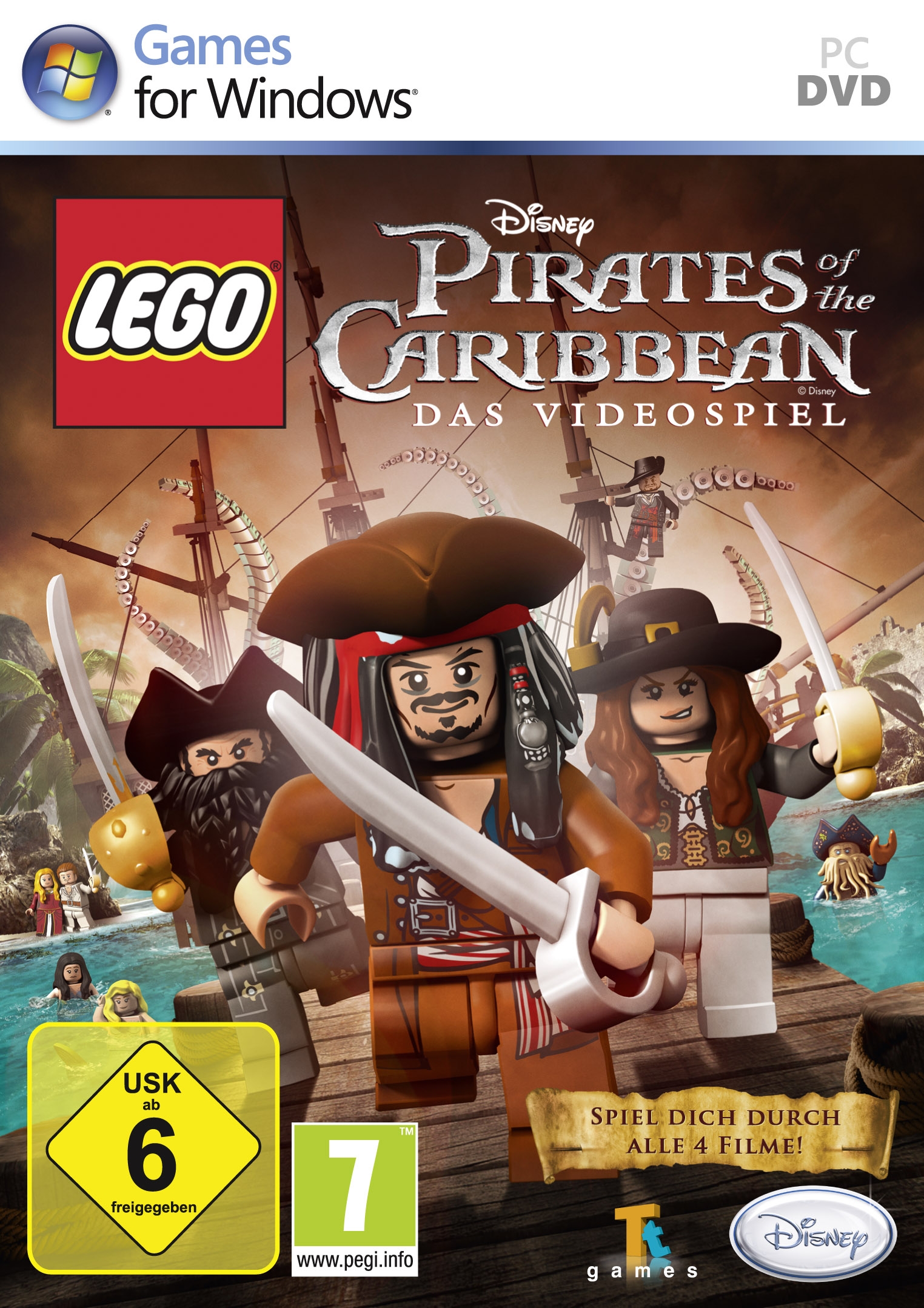 LEGO пираты Карибского моря