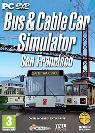 Скачать Bus  Cable Car Simulator: San Francisco