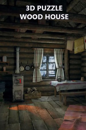 Скачать 3D PUZZLE - Wood House