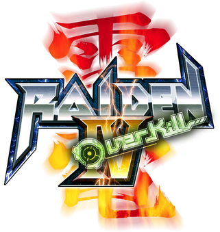 Raiden IV: OverKill Логотип