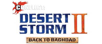 Conflict: Desert Storm 2 Back to Baghdad Логотип