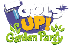 Tools Up! Garden Party Логотип