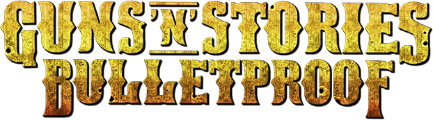 Guns n stories Bulletproof. Guns'n'stories: Bulletproof logo.
