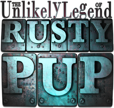 The Unlikely Legend of Rusty Pup Логотип