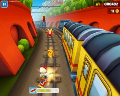 скачать игру subway surfers