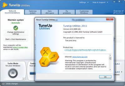 tuneup utilities бесплатно и без регистрации
