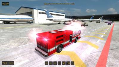 скачать игру Airport Firefighters The Simulation