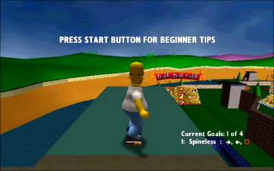 The Simpsons Skateboarding торрент скачать