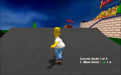 The Simpsons Skateboarding скачать на пк