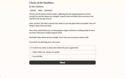 Choice of the Deathless бесплатно скачать на пк
