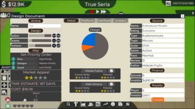 Anime Studio Tycoon скачать на пк