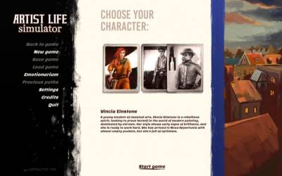 Artist Life Simulator бесплатно скачать на пк