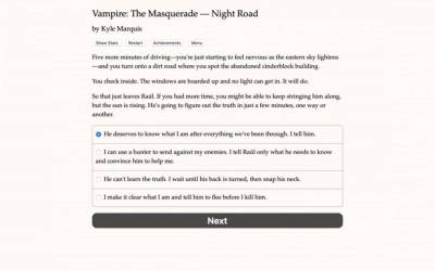 Vampire: The Masquerade - Night Road торрент скачать