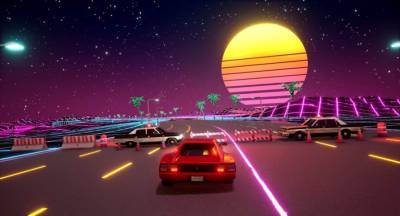 Cyber OutRun бесплатно скачать на пк