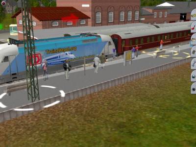 Trainz Railroad Simulator 2007 торрент скачать