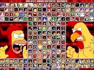 M.U.G.E.N CARTOON FIGHTERS бесплатно скачать на пк