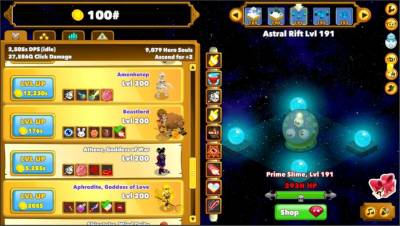 Clicker Heroes бесплатно скачать на пк
