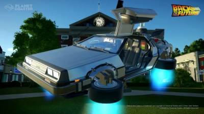 Planet Coaster - Back to the Future Time Machine Construction Kit торрент скачать