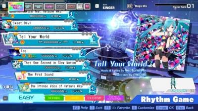 Hatsune Miku: Project DIVA Mega Mix+ скачать на пк