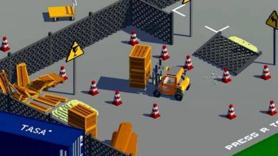 Pixel Forklift Simulator бесплатно скачать на пк