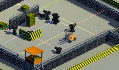 Pixel Forklift Simulator скачать на пк