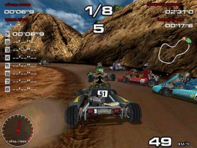 Rave! Kart Racing бесплатно скачать на пк