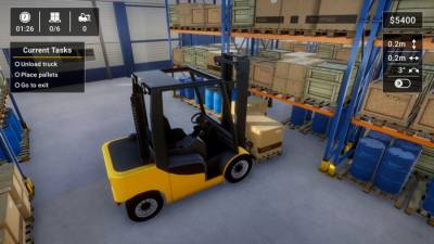 Forklift Simulator 2023 скачать на пк