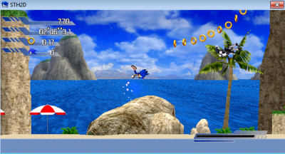Sonic The Hedgehog 2D торрент скачать