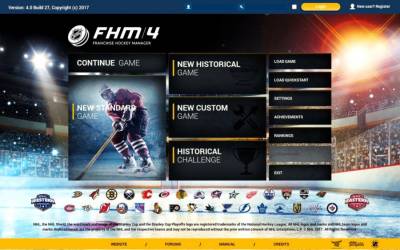 Franchise Hockey Manager 4 бесплатно скачать на пк