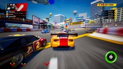 NASCAR Arcade Rush бесплатно скачать на пк