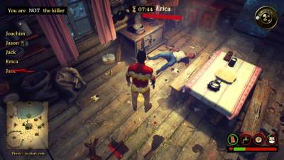 Killer in the cabin бесплатно скачать на пк
