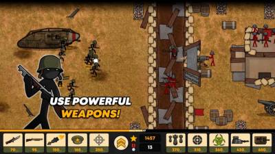 Stickman Trenches торрент скачать