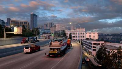American Truck Simulator Washington торрент скачать