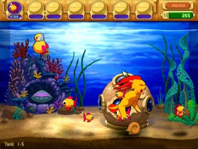 Insaniquarium Deluxe бесплатно скачать на пк