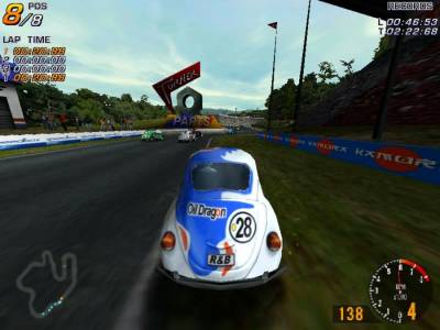 Beetle Crazy Cup Race торрент скачать