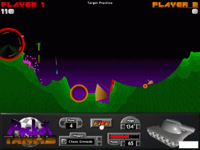Pocket Tanks Deluxe бесплатно скачать на пк