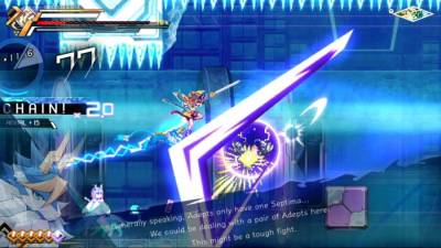 Azure Striker GUNVOLT 3 бесплатно скачать на пк