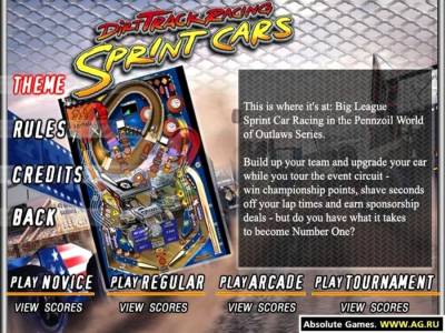 Dirt Track Racing Pinball скачать на пк