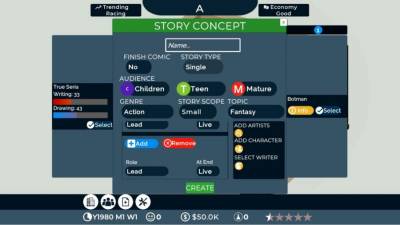 Comic Book Tycoon скачать на пк