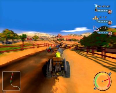 Farm Racer - Das total verrückte Traktor-Rennen бесплатно скачать на пк