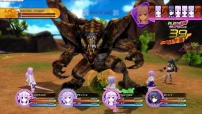 Hyperdimension Neptunia Victory бесплатно скачать на пк