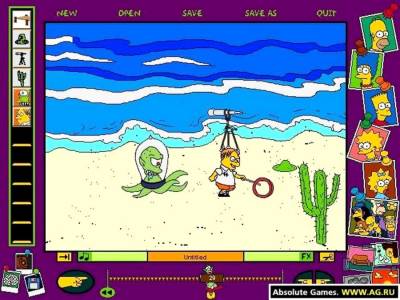 The Simpsons Cartoon Studio торрент скачать