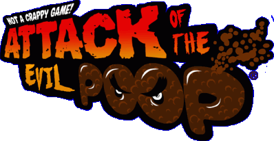 ATTACK OF THE EVIL POOP Логотип
