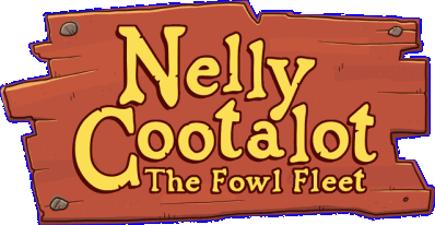 Nelly Cootalot: The Fowl Fleet Логотип