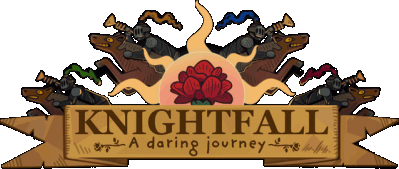 Knightfall: A Daring Journey Логотип