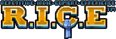 RICE - Repetitive Indie Combat Experience Логотип