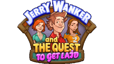 Jerry Wanker and the Quest to get Laid Логотип
