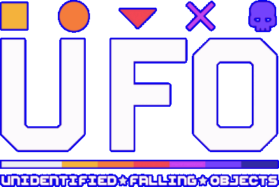 UFO: Unidentified Falling Objects Логотип