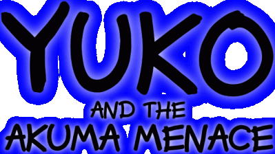 Yuko and the Akuma Menace Логотип