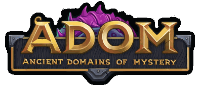 ADOM (Ancient Domains Of Mystery) Логотип